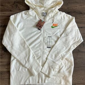 NEW! Nike Cream Zip-Up Hoodie